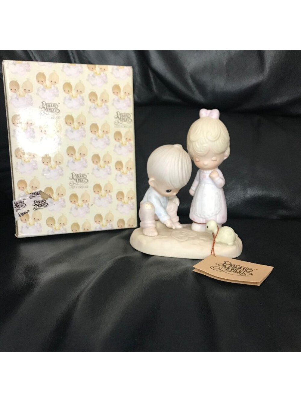 Precious Moments Thou Art Mine E-3113 Boy Writing